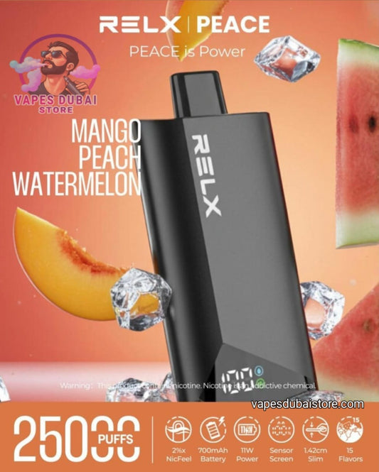 Relx Peace 25000 Puffs Disposable Vape In Dubai