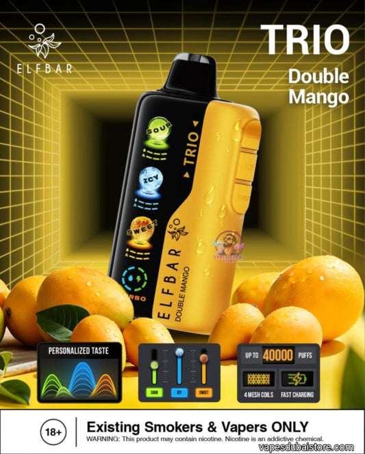 ELF BAR Trio 40000 Puffs Disposable Vape In Dubai