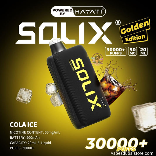 Hayati Solix 30000 Puffs Disposable Vape In UAE