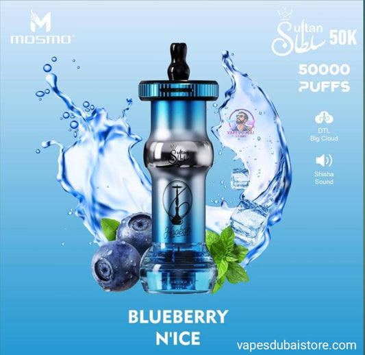 Mosmo Sultan 50k Puffs DTL E-hookah Disposable Vape in UAE