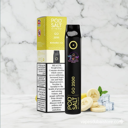 Pod Salt Go 2500 Puffs Disposable Vape Device 20mg In UAE