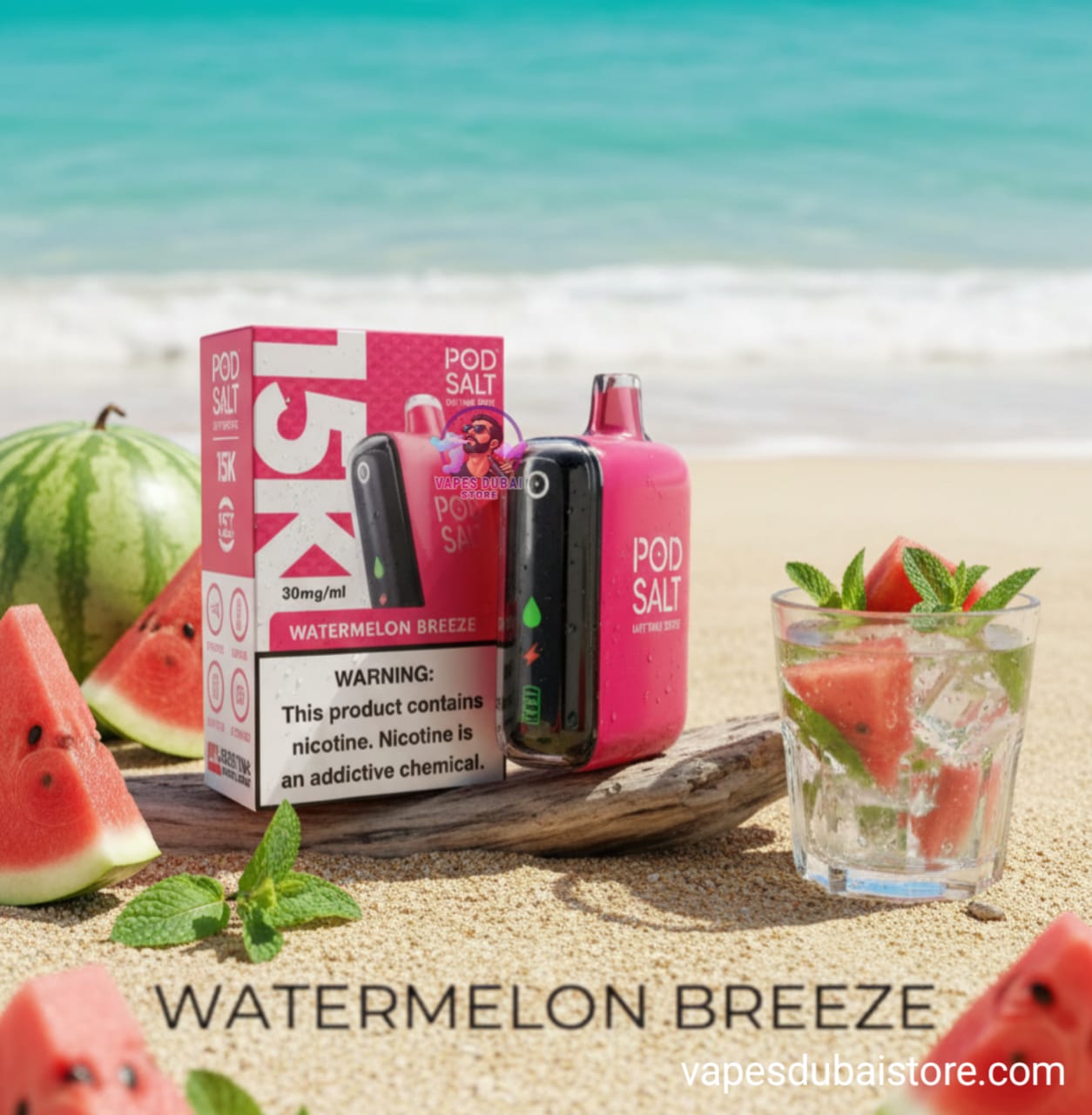 Pod Salt 15000 Puffs Disposable Vape 20mg In UAE
