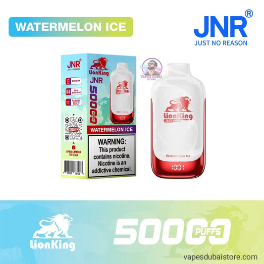 JNR Lionking 50000 Puffs Disposable Vape 50mg in UAE