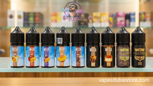 MEGA 30mg and 50mg 30ml Salt Nicotine E-juice in Dubai