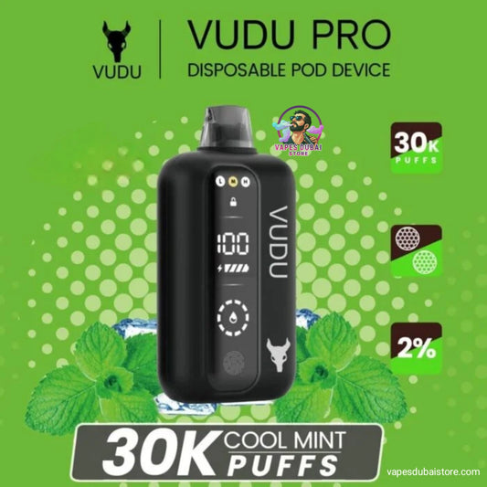 VUDU Pro 30000 Puffs 20MG Disposable Vape in UAE