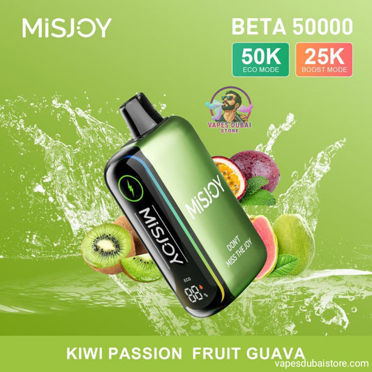 MISJOY Beta 50000 Puffs Disposable Vape 50mg in UAE