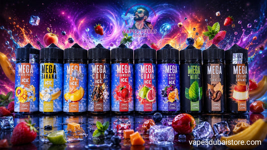 Mega 120mL Vape Liquid By Grand E Liquid 3mg In UAE
