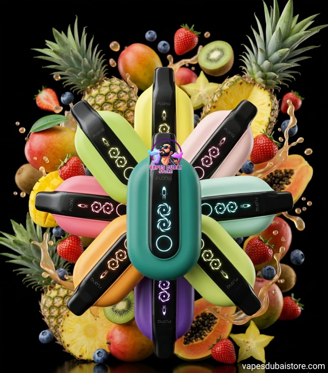 Malaki by Flonq Ultra 20000 Puffs Disposable Vape 20MG in UAE