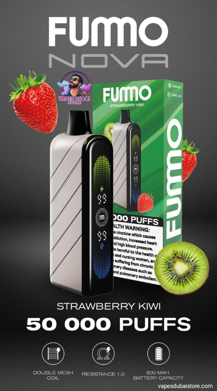 Fummo Nova 50000 Puffs 20mg Disposable Vape in UAE