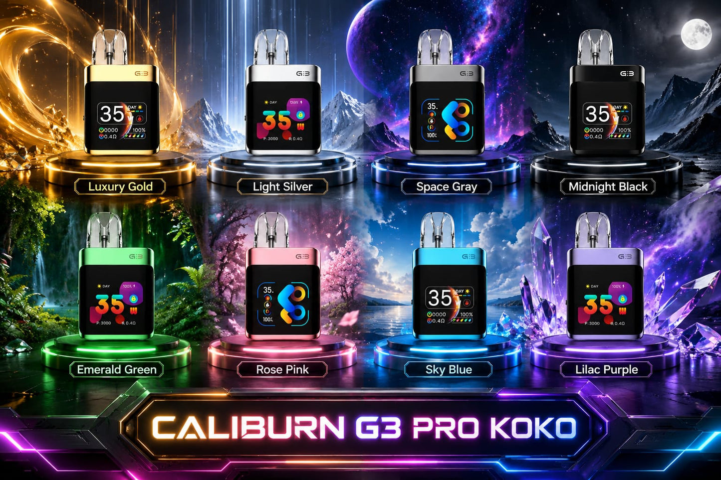 Uwell Caliburn G3 Pro KOKO Pod Kit In UAE