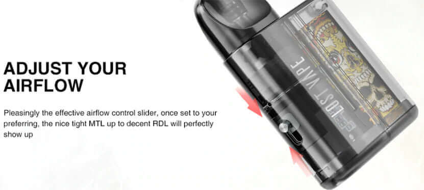 Lost Vape Ursa Baby Pod Kit 18W 2.5mlColor: Black Clear