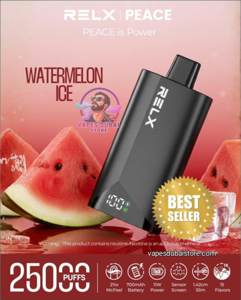 Relx Peace 25000 Puffs Disposable Vape In Dubai