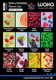 WAKA SoPro PA10000 Puffs 50mg Disposable Vape