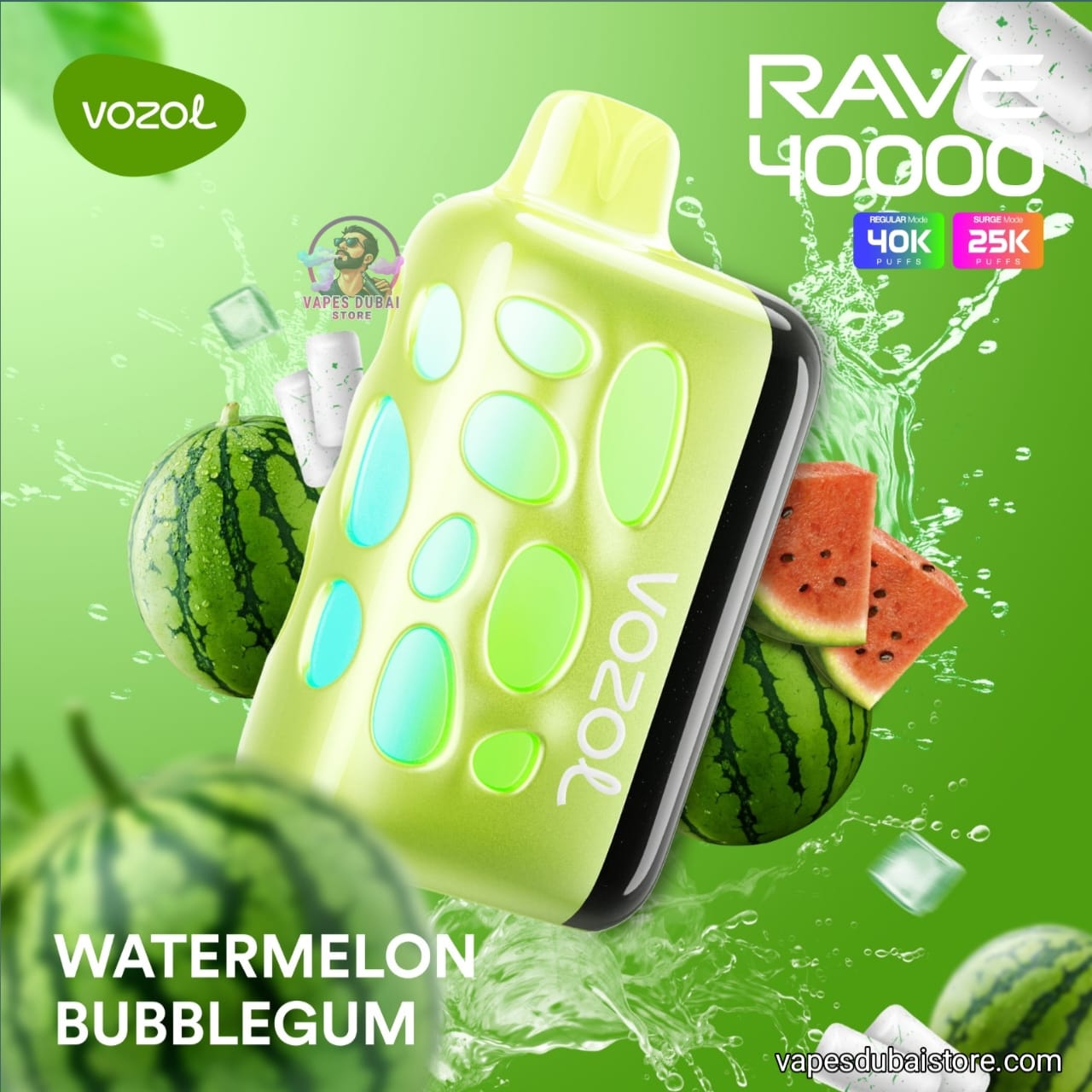VOZOL RAVE 40000 Puffs Disposable Vape In Dubai