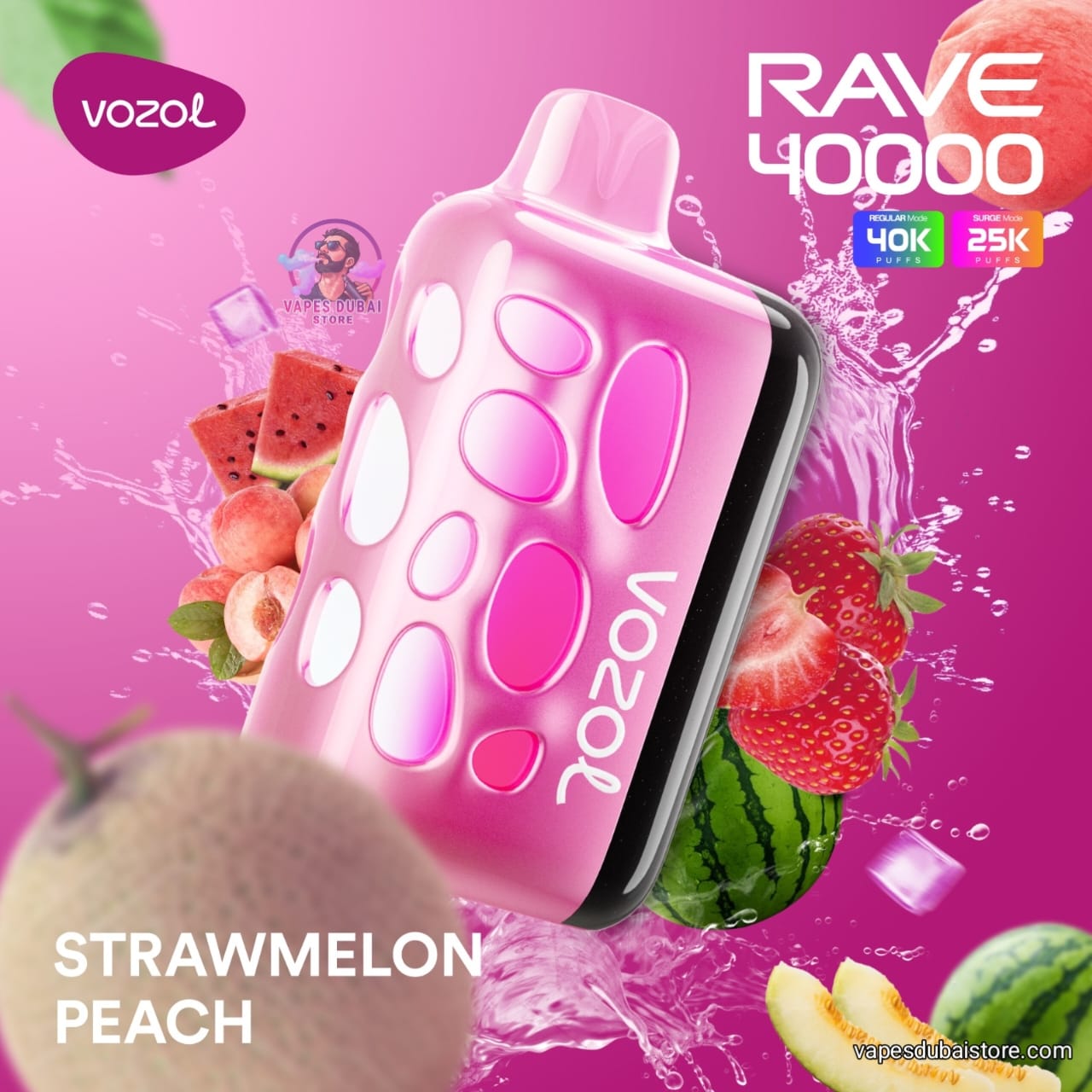 VOZOL RAVE 40000 Puffs Disposable Vape In Dubai