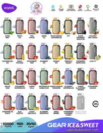 Vozol Gear Ice & Sweet 50000 Puffs Disposable Vape 50MG in Dubai