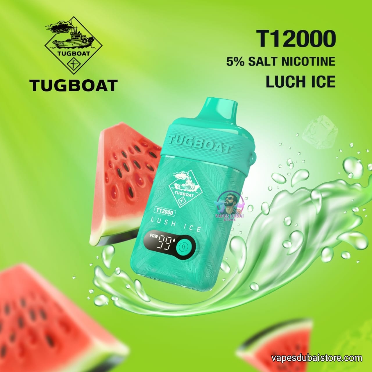 Tugboat T12000 Puffs Disposable Vape In UAE
