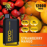 BECO SOFT MAX 12000 Puffs Disposable Vape 20mg in Dubai