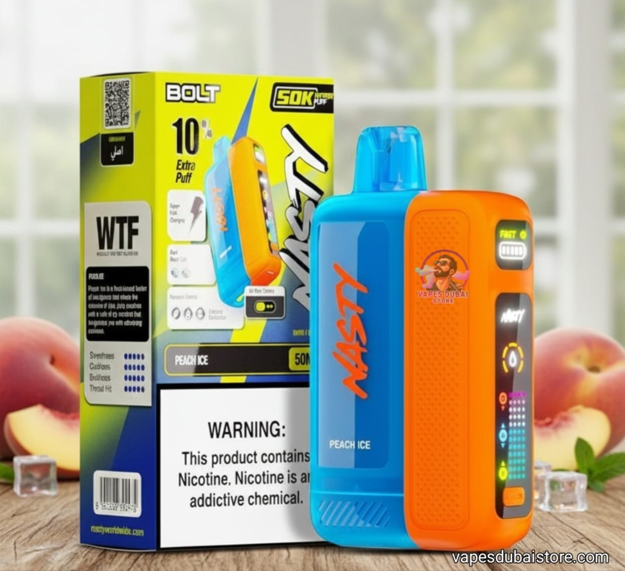Nasty Bolt Hyperbeast 50k Disposable Vape In UAE
