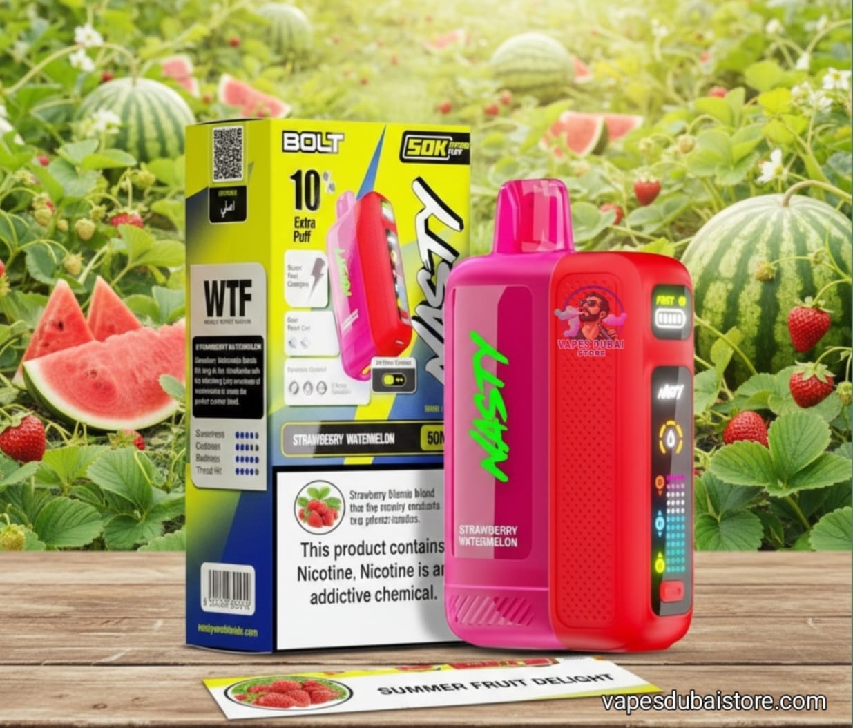 Nasty Bolt Hyperbeast 50k Disposable Vape In UAE