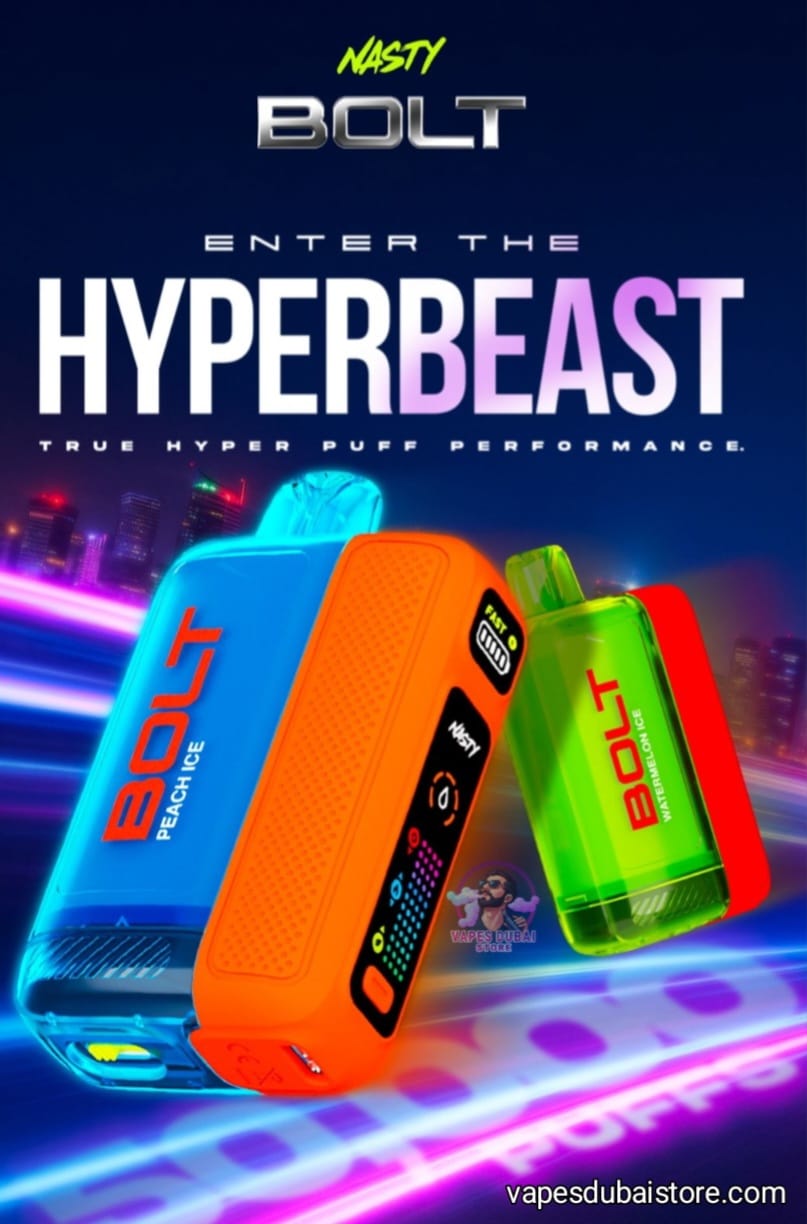 Nasty Bolt Hyperbeast 50k Disposable Vape In UAE