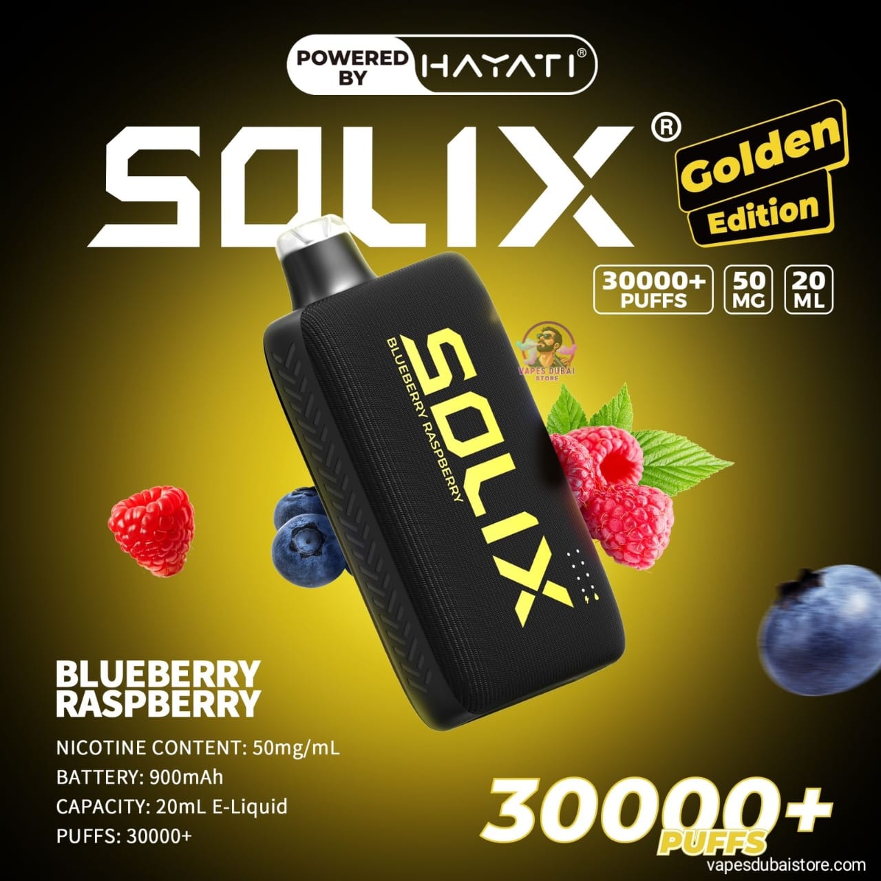 Hayati Solix 30000 Puffs Disposable Vape In UAE