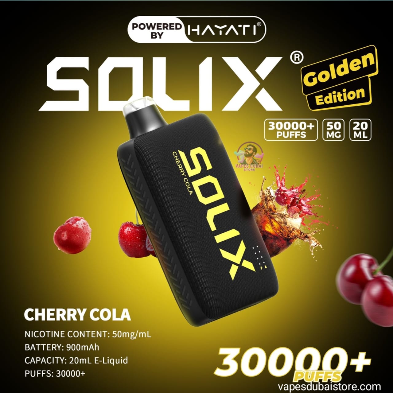 Hayati Solix 30000 Puffs Disposable Vape In UAE