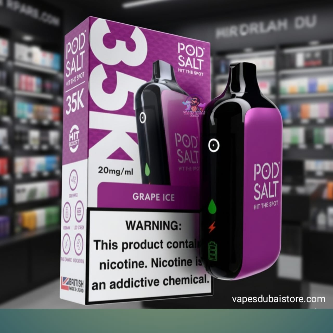 Pod Salt 35K Disposable Vape In UAE
