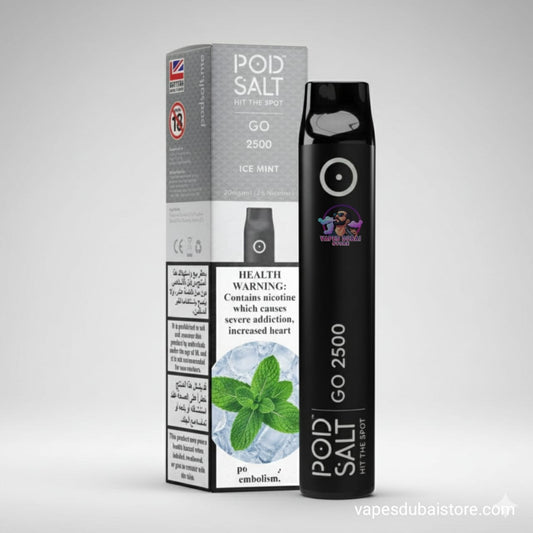 Pod Salt Go 2500 Puffs Disposable Vape Device 20mg In UAE
