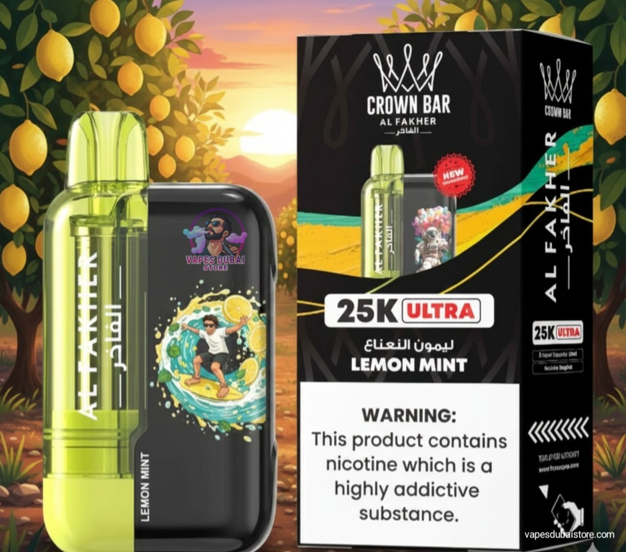 Al Fakher Ultra 25000 Puffs Disposable Vape In UAE