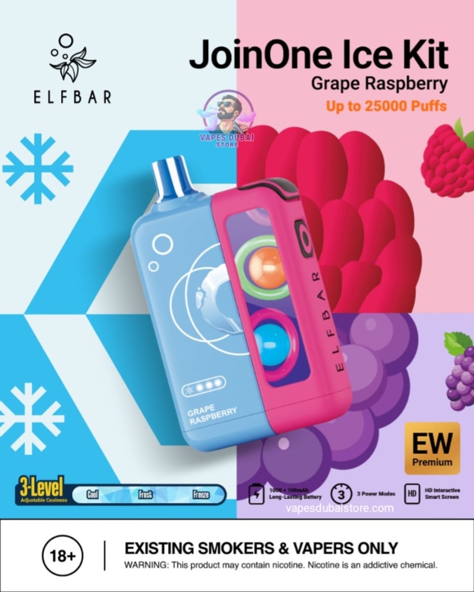 Elf Bar JoinOne Ice 25000 Puffs Disposable Vape in UAE
