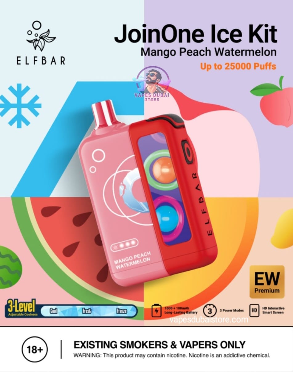 Elf Bar JoinOne Ice 25000 Puffs Disposable Vape in UAE