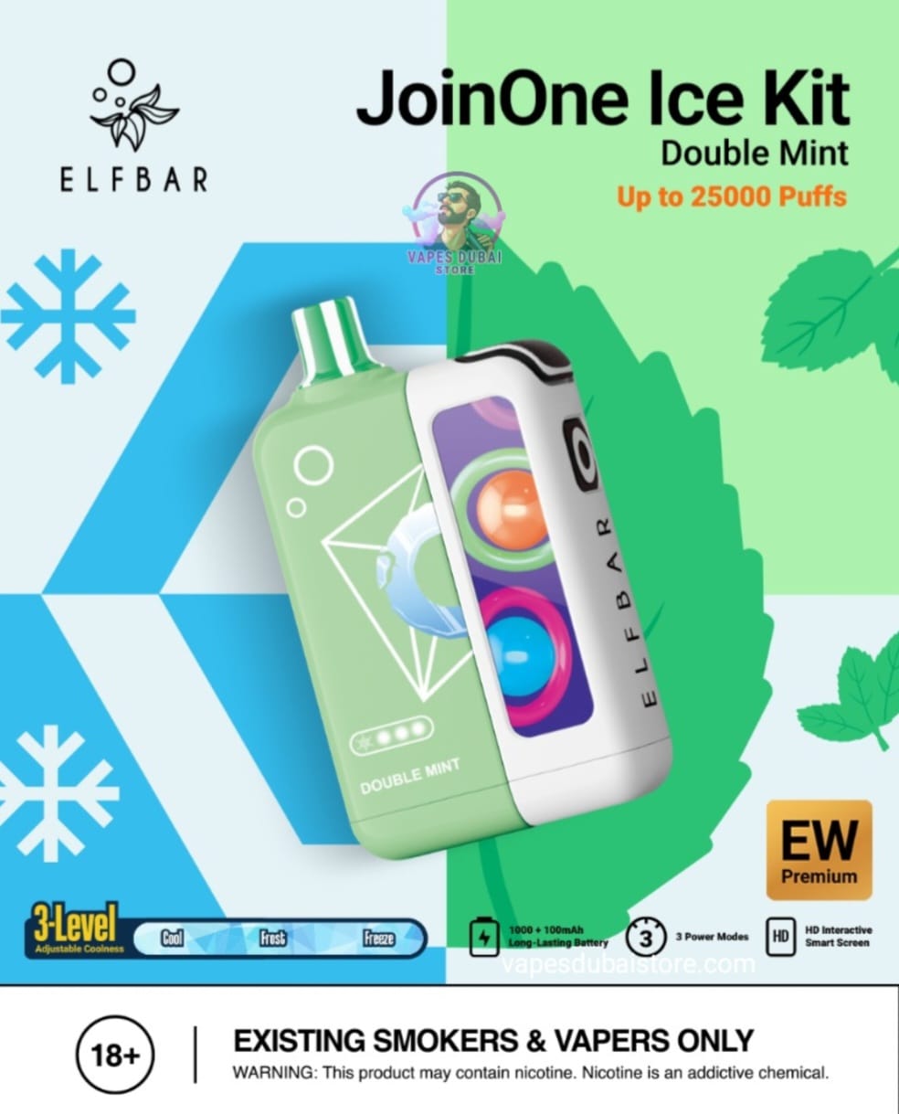 Elf Bar JoinOne Ice 25000 Puffs Disposable Vape in UAE