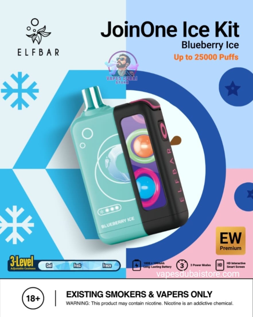 Elf Bar JoinOne Ice 25000 Puffs Disposable Vape in UAE