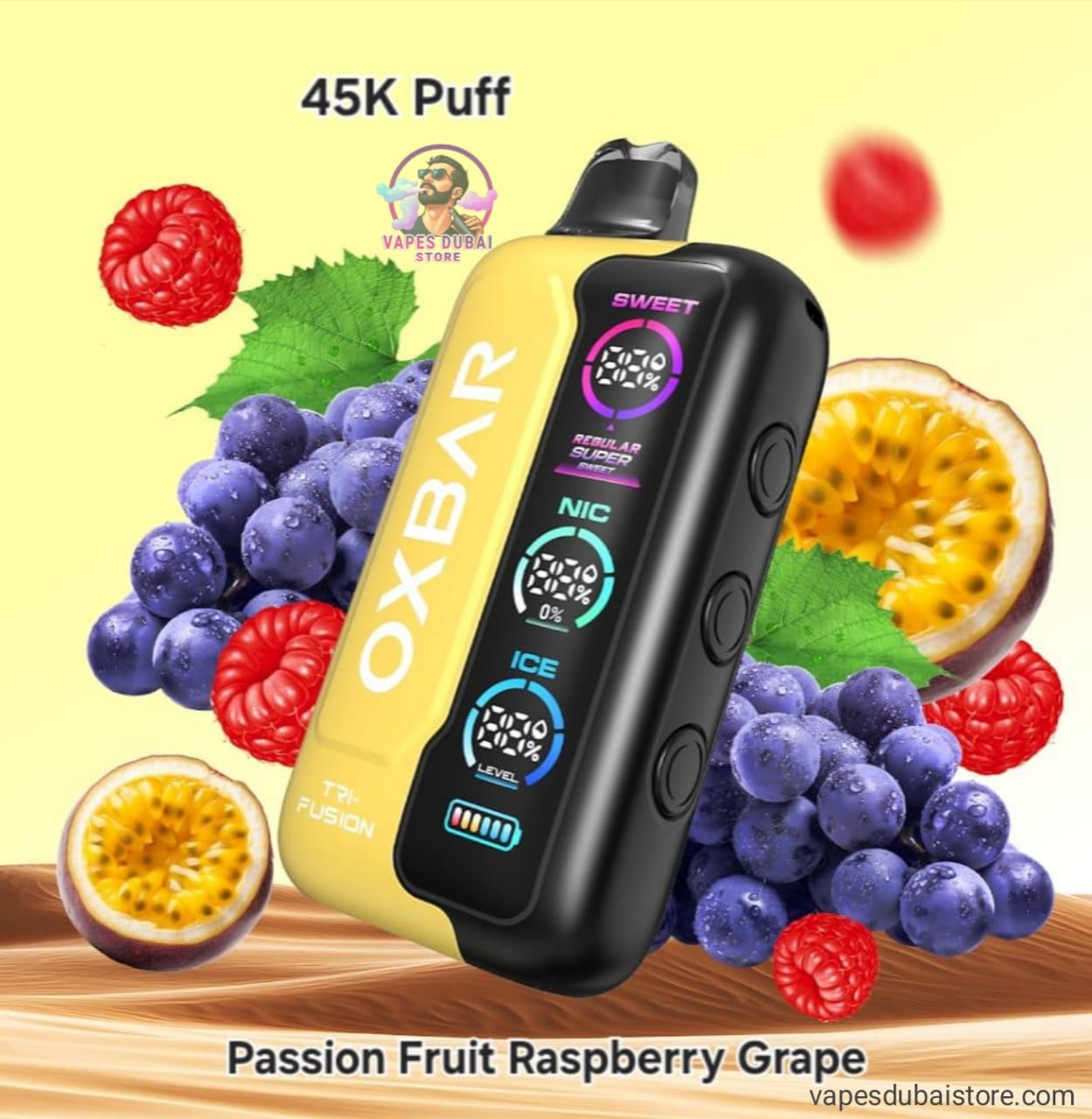OXBAR TRI Fusion 45K Disposable Vape In UAE