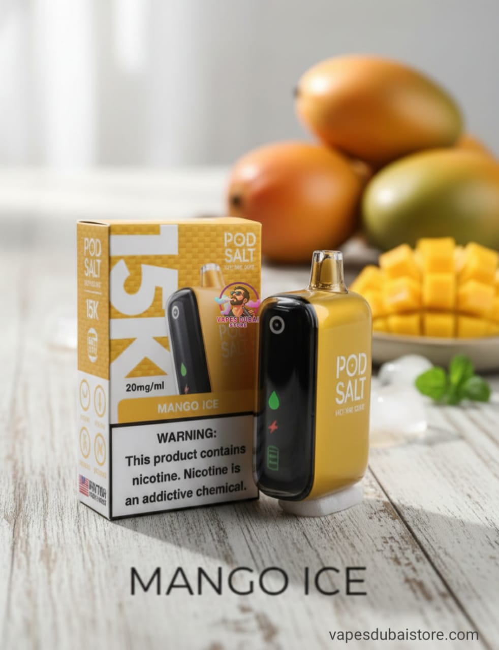 Pod Salt 15000 Puffs Disposable Vape 20mg In UAE