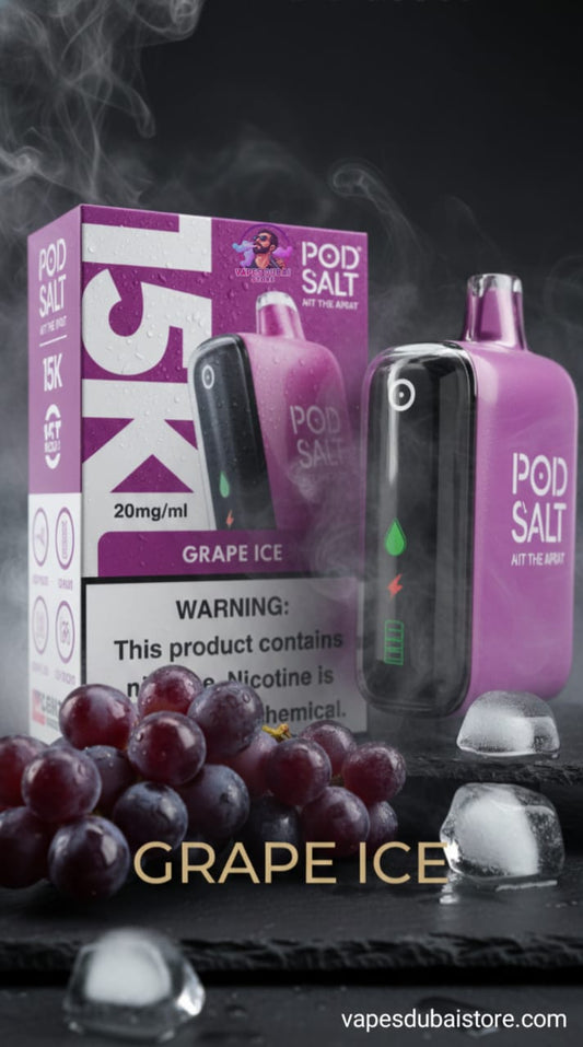 Pod Salt 15000 Puffs Disposable Vape 20mg In UAE