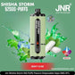 JNR Shisha Storm 52000 Puffs Disposable Vape 2% DTL in UAE