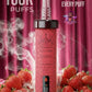 XTRA SULTAN 100K Puffs DTL Shisha 2mg Disposable Vape in UAE