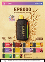 ELF Bar EP8000 Disposable Vape 8000 Puffs 50mg In UAE