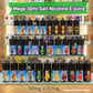 MEGA 30mg and 50mg 30ml Salt Nicotine E-juice in Dubai