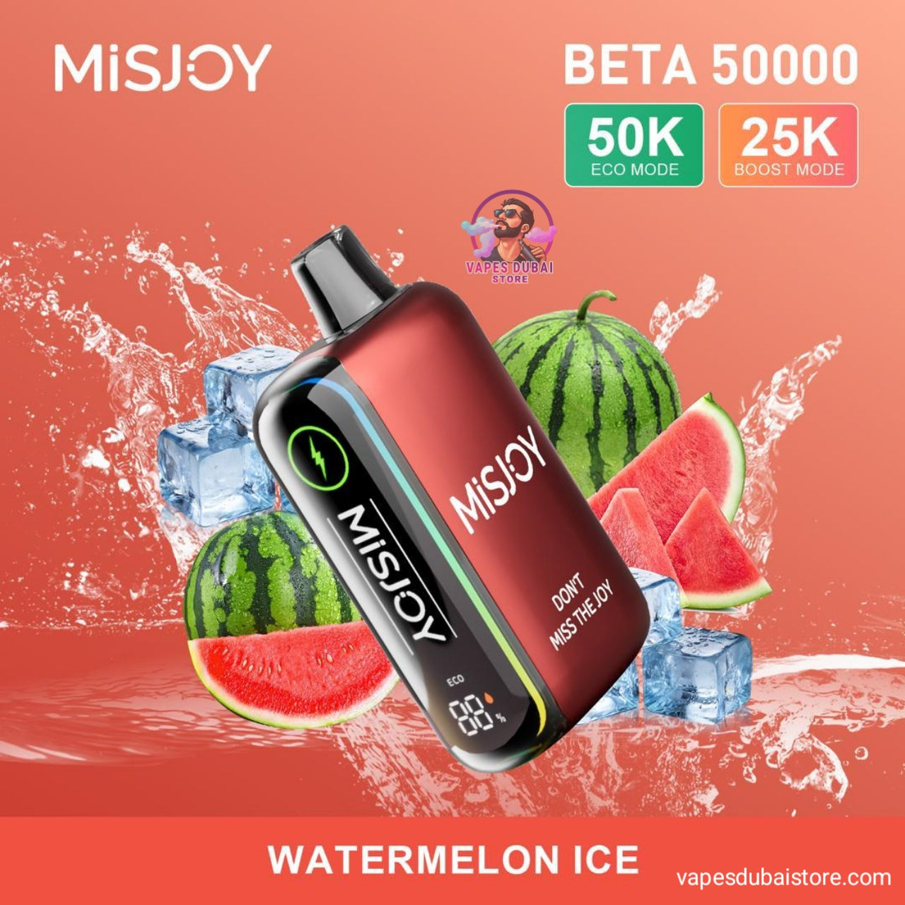 MISJOY Beta 50000 Puffs Disposable Vape 50mg in UAE