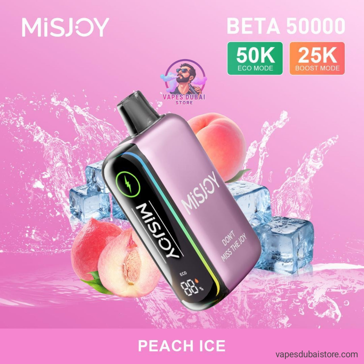 MISJOY Beta 50000 Puffs Disposable Vape 50mg in UAE