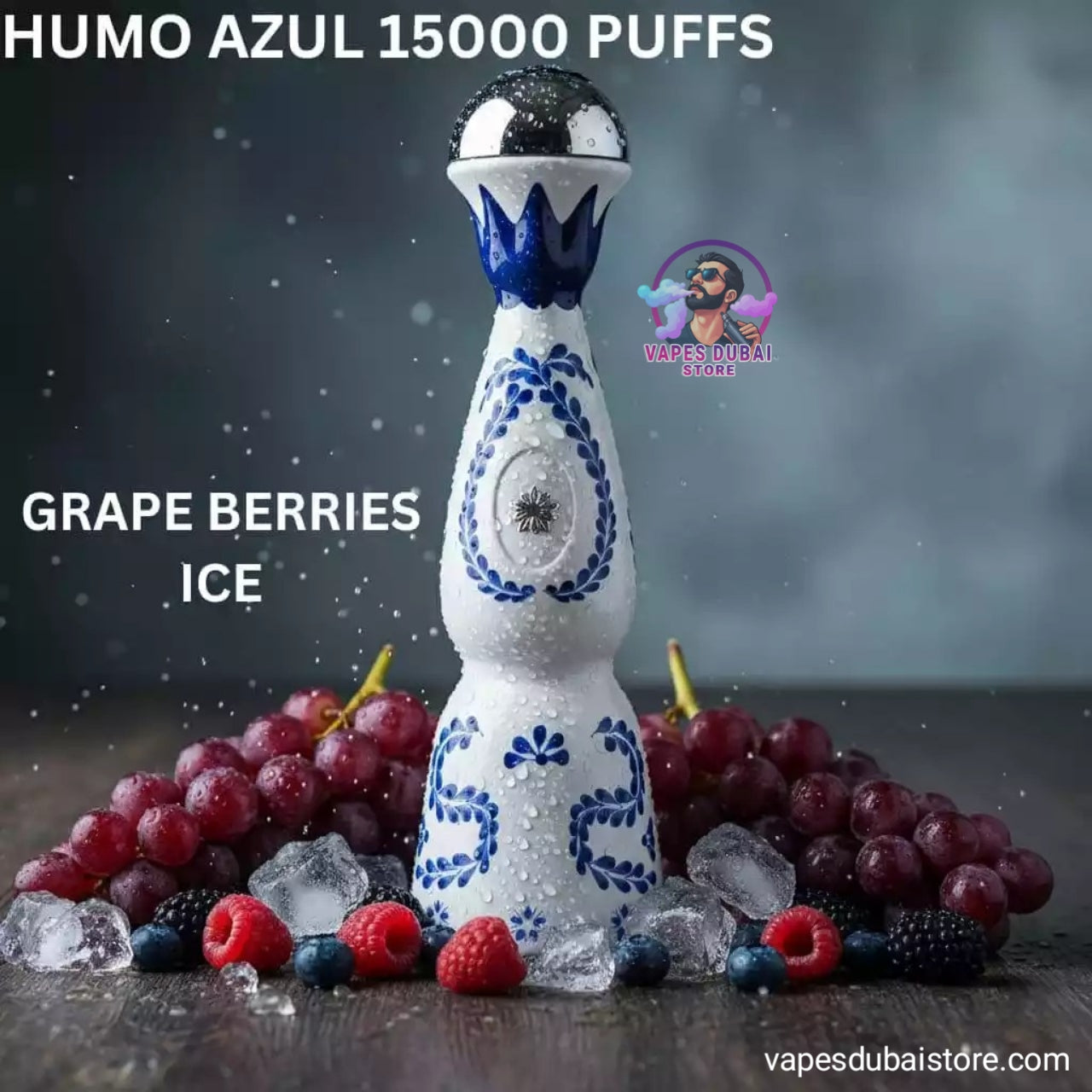 Humo Azul 24000 Puffs 20mg Disposable Vape in Dubai