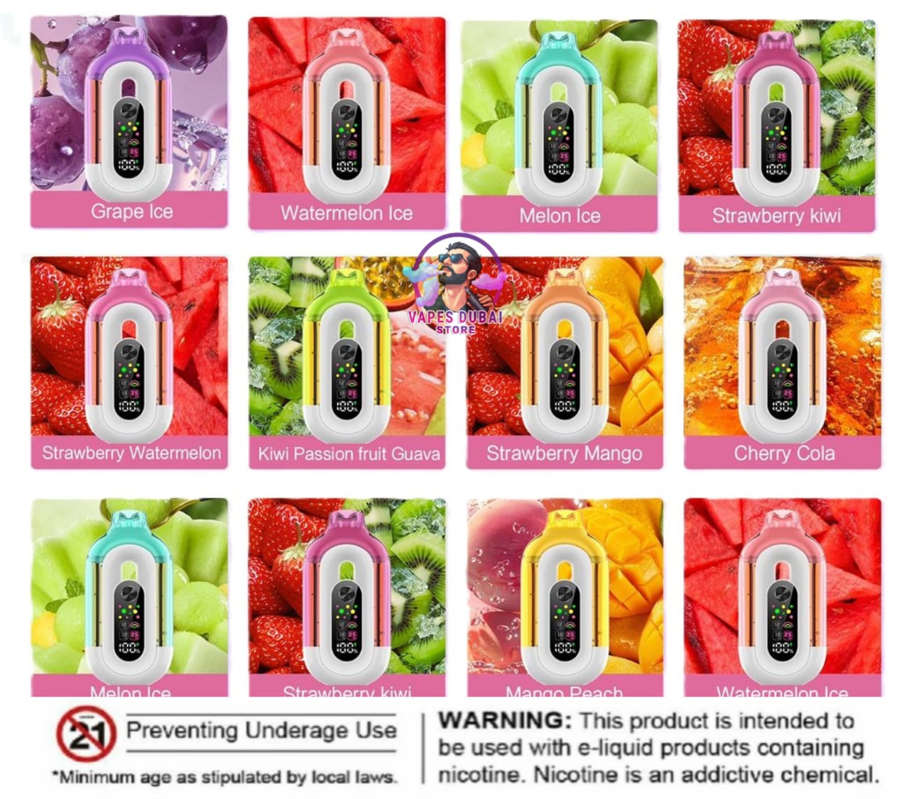 Bounce Turbo 50000 Puffs 50mg Disposable Vape in Dubai