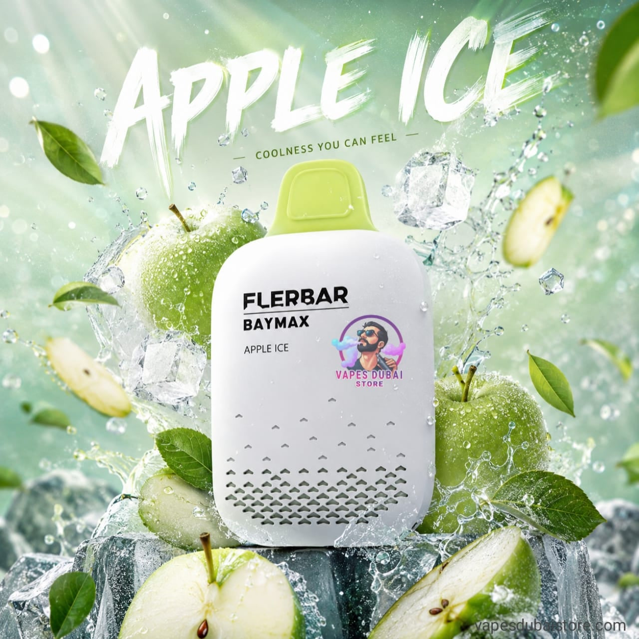 Flerbar Baymax 3500 Puffs Disposable Vape Zero Nicotine in UAE