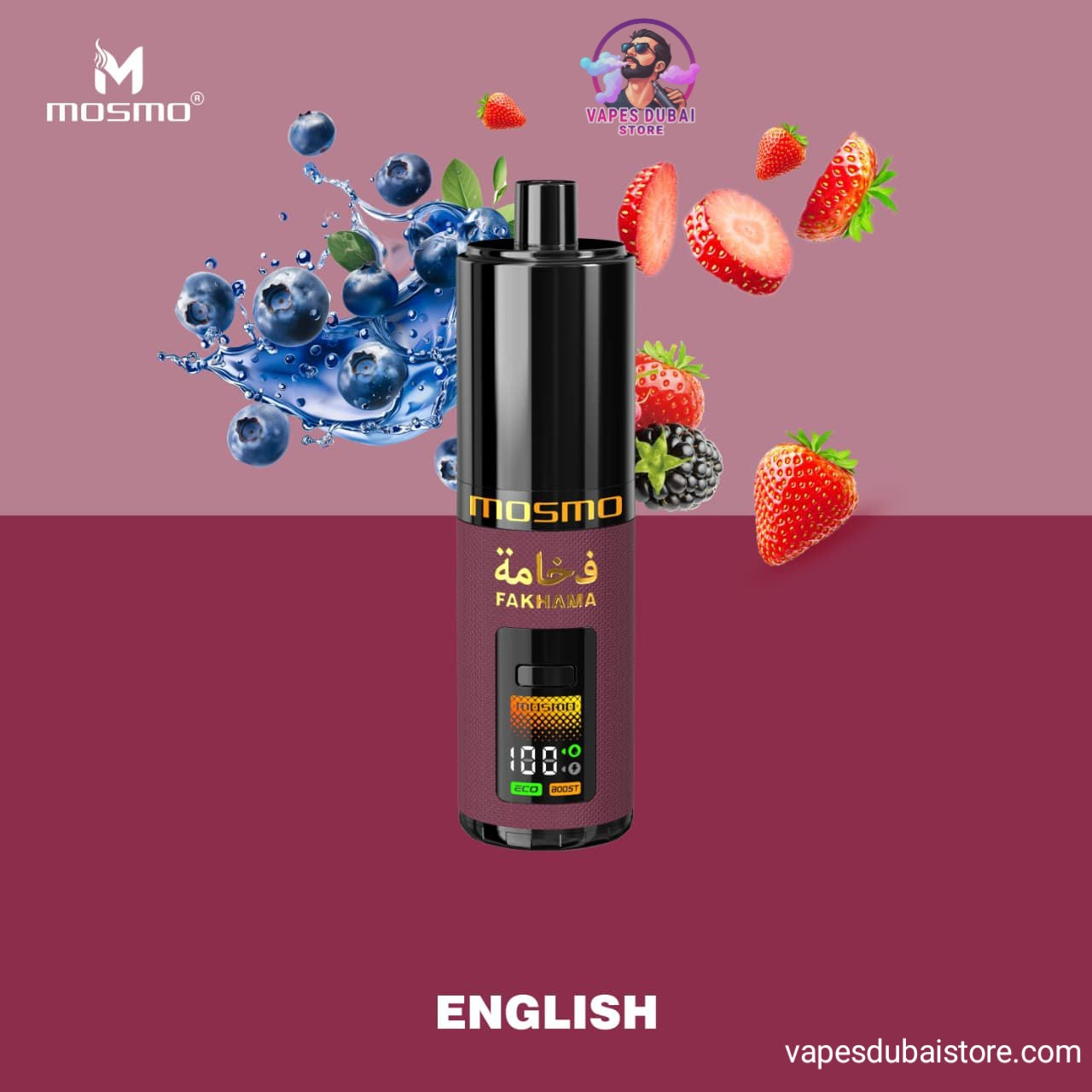Mosmo Fakhama 60k Disposable Vape Kit & prefilled pod in Dubai