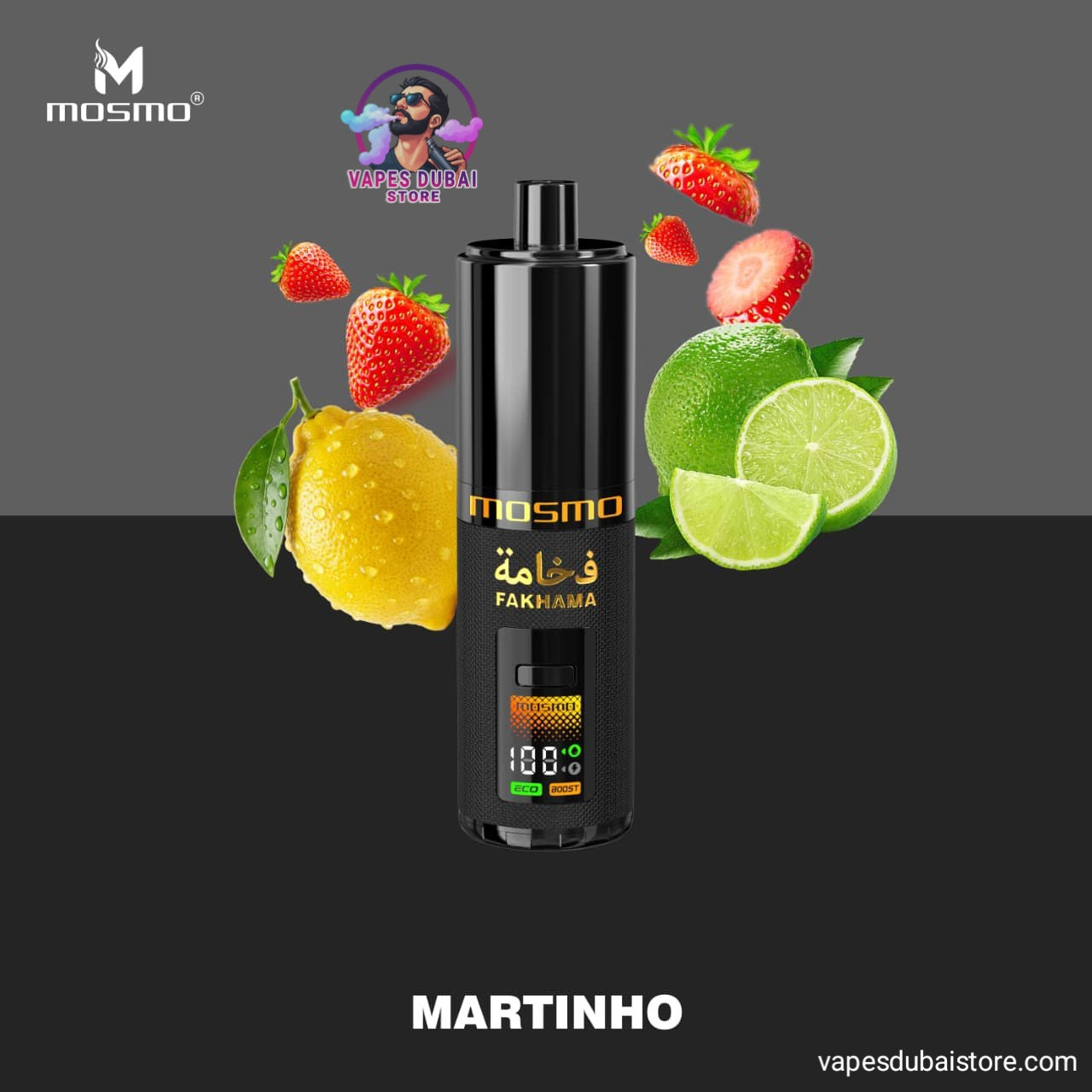 Mosmo Fakhama 60k Disposable Vape Kit & prefilled pod in Dubai