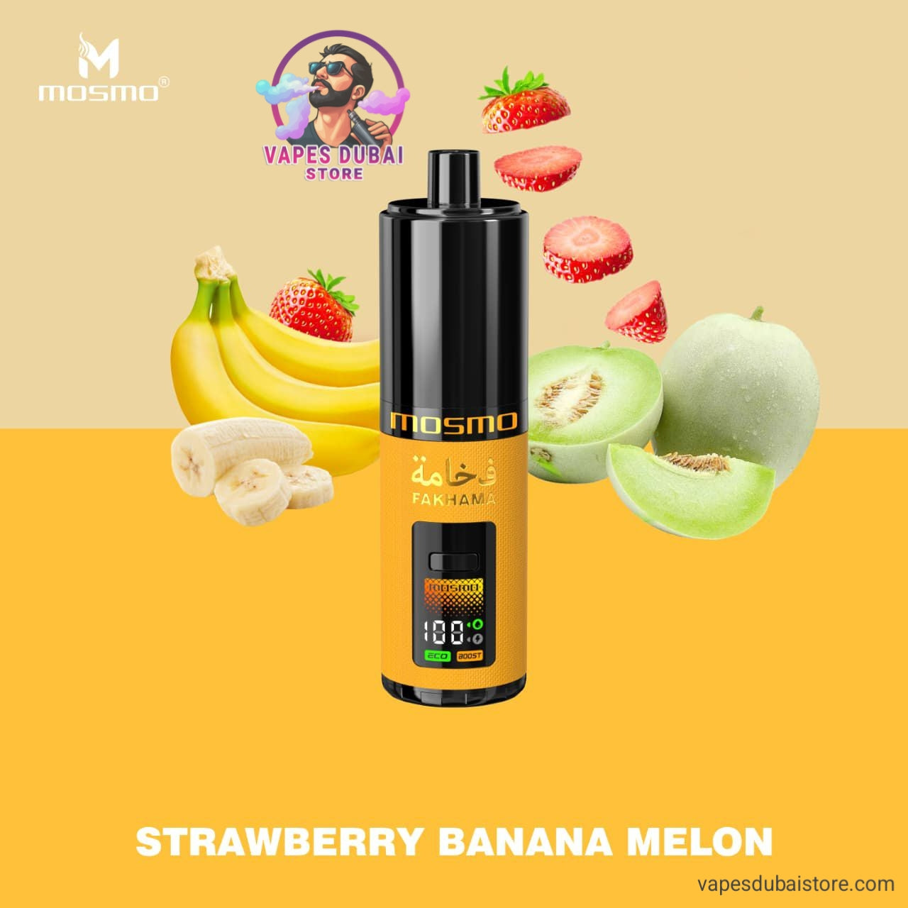 Mosmo Fakhama 60k Disposable Vape Kit & prefilled pod in Dubai
