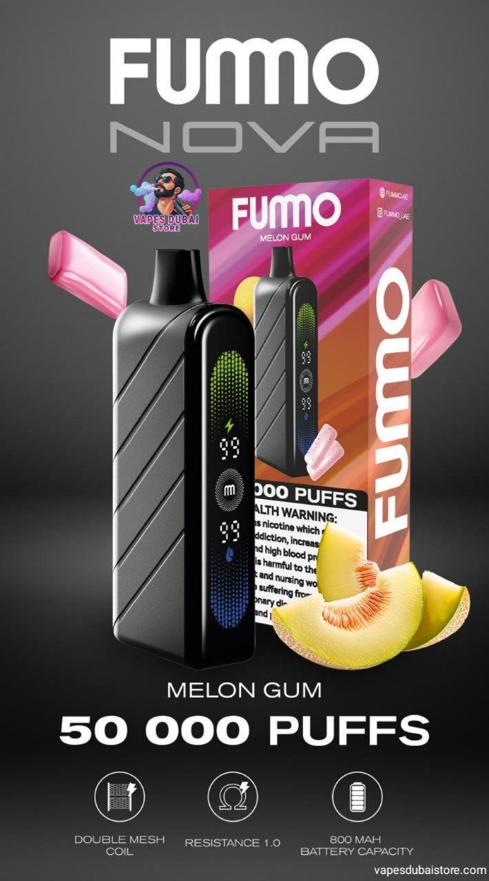 Fummo Nova 50000 Puffs 20mg Disposable Vape in UAE